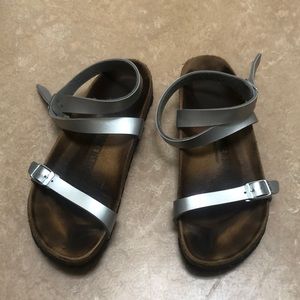 Birkenstock ankle buckle sandals